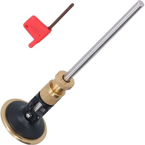 Jauge de marquage de roue pour bois – Alliage aluminium, laiton, acier inoxydable – Précision 0,2 mm – Marquage profond efficace (1/5)