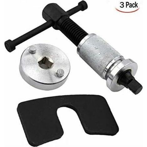 Bremsenreparaturset mit Kolbenrücksteller für Bremssättel, Werkzeugen und Adaptern für den Scheibenwechsel