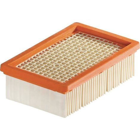Filtres Kärcher de type affleurant pour aspirateurs eau et poussière Kärcher WD 4 à WD 6 (remplacement rapide et facile sans con