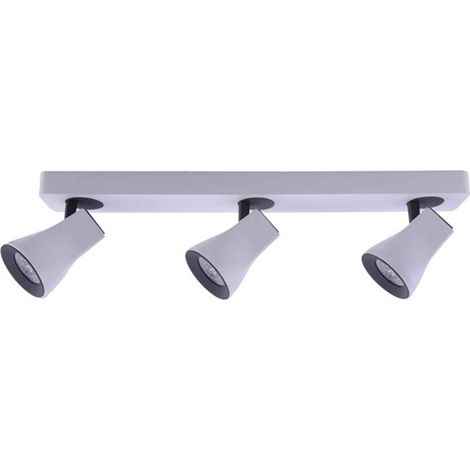 Regleta "Aspe" de tres focos (3xGU10) – Blanco
