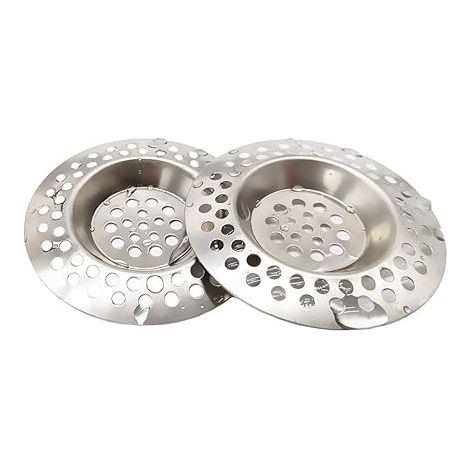 (2 pièces) Bouchon de bonde d'évier en acier inoxydable de 70 mm, couvercle de bonde pour salle de bain (1/5)