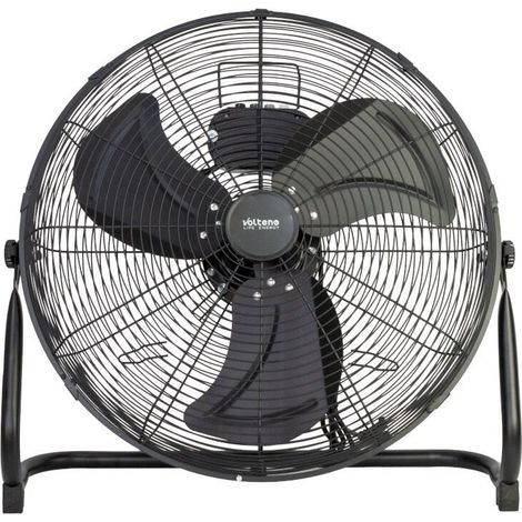 Ventilatore Circolatore Volteno nero 200W design moderno