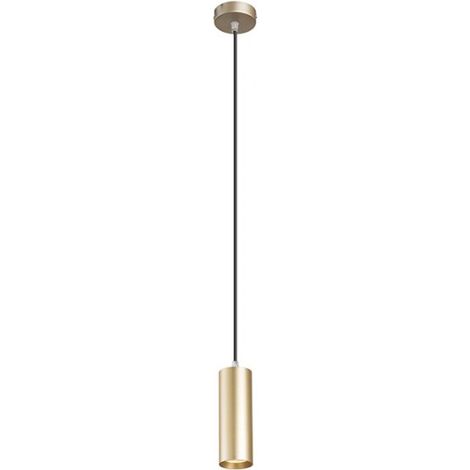 Lampadario faretto MAVRO a sospensione oro 230V LED 12W 38° 3000K (1/3)