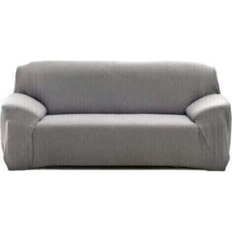 Housse de Canapé Extensible 3 Places,Couverture Extensible Housse Décor,Revêtement de Canapé(Gris clair,3 Places:185-230cm) (1/5)