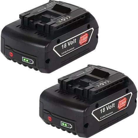 Batería recargable, capacidad de 8000 mAh, amplia compatibilidad, 2 baterías. (1/2)