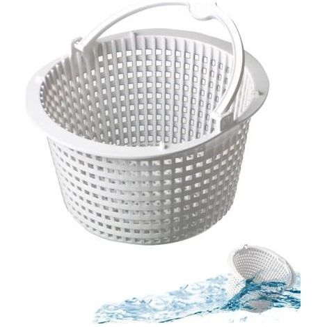 1 Skimmerkorb-Poolfilter 19 cm, robustes PVC, einfache Installation, Wasserpflege (1/5)