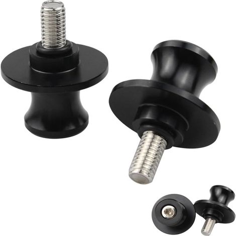 2pcs Diabolos Moto, Réparation Pièce de Rechange Accessoire Garage, Diabolos M81,5 CNC Aluminum pour Support de Montage Suzuki GSR 600/750 GSXR 600/1000 DL1000 V-Strom GSF 1250s Bandit GSX 1300R,noir (1/5)