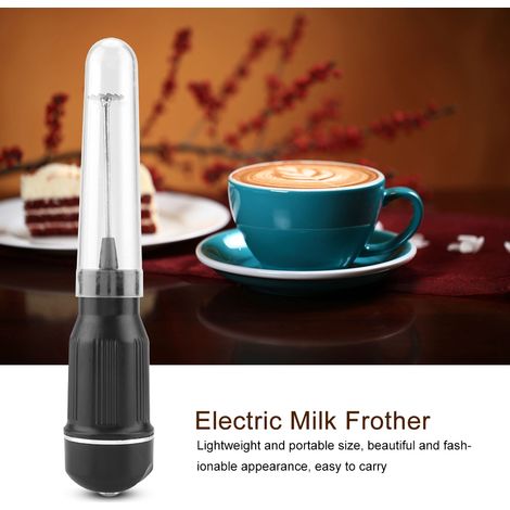 Schwarzer elektrischer Handmixer für den Haushalt: Eierquirl, Milchaufschäumer, Küchenmaschine (1/5)