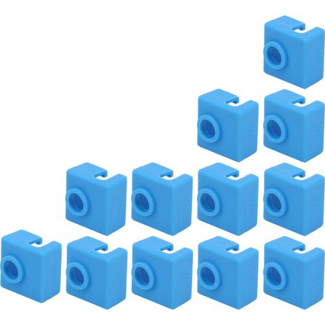 Lot de 12 chaussettes en silicone pour bloc chauffant en aluminium, accessoire pour imprimante 3D MK7/8/9 (1/5)
