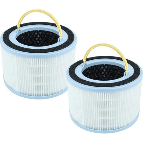 vhbw 2x H13 Filter kompatibel mit Levoit Sprout LAP-B851 Luftreiniger - Ersatz-Filter