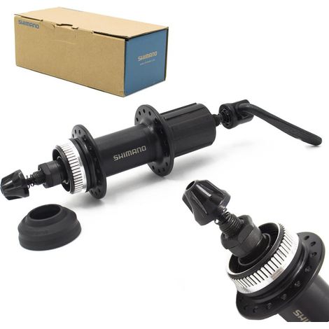 Shimano Cues FH-QC300 Hinterradnabe, 8-11-fach, Center Lock, 135 mm, Schnellspanner, 36 Loch (1/5)