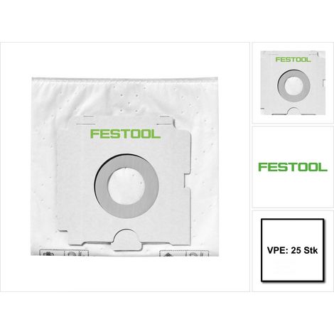 Festool SELFCLEAN Sacchetto filtro SC FIS-CT 36/25 ( 496186 ) per aspiratore mobile CT 36  - 25 pezzi