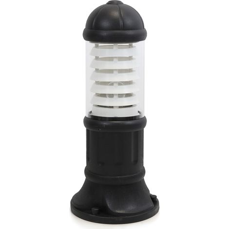 Baliza SAURO IP55 E27 30W 500mm Negro (1/3)
