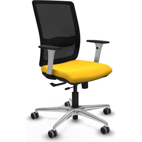 Silla de oficina piqueras y crespo Haches blanco material espuma (1/2)