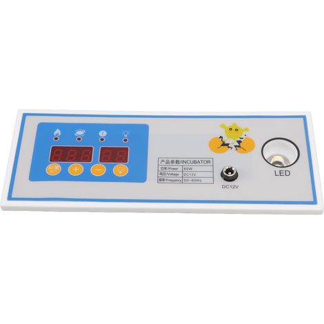 60W 12V Inkubator-Thermostat aus Kunststoff, automatischer Temperaturregler für Mini-Inkubatoren, Zubehör (1/5)