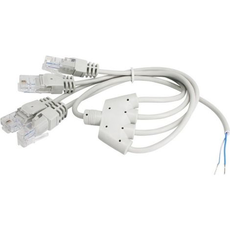 Cordon RJ45 1 paire/ 4 sorties - Digital electric 07262