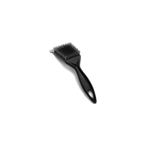Brosse à gril en acier inoxydable, brosse métallique, outil de nettoyage avec grattoir pour grils au charbon de bois, grils électriques, fumeurs (1/5)