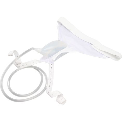Collecteur d'urine femme en silicone souple et respirant, set d'urinoir portable anti-fuite, système d'urinal réutilisable (1/5)