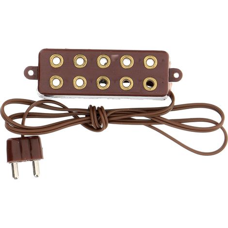 Ciabatta multipresa per luci presepe con 5 prese 3,5 e 4,5 v (1/2)
