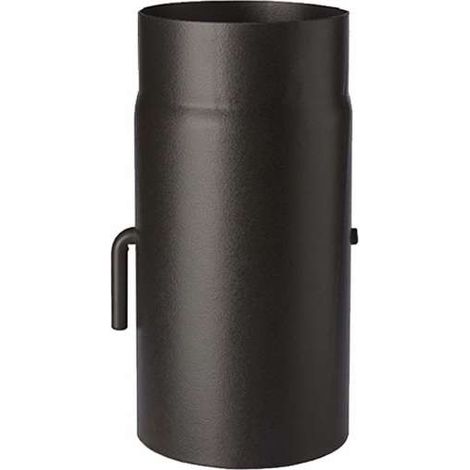 ALA 321199 Aeternum Serrandola per Stufa Acciaio 2 mm con Chiavetta inclusa colore Nero (1/2)