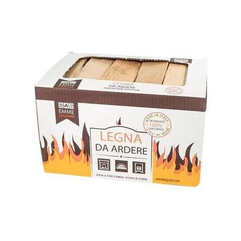 LEGNA DA ARDERE 11 KG CIRCA FAGGIO IN SCATOLA