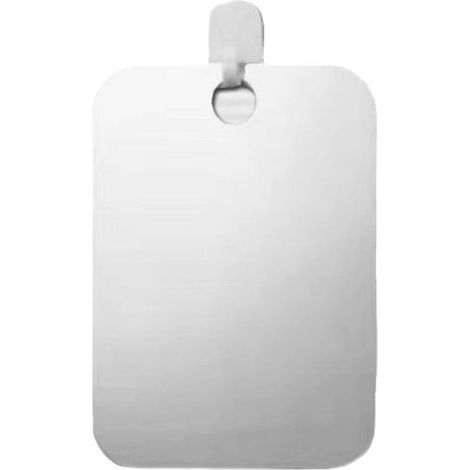 Miroir De Salle De Bain Anti-buée - 30x20 Cm - Accroche Sans Perçage - Pour Salle De Bain Voyage Camping (1/5)