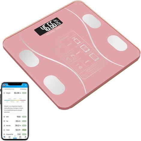 1 Balance, Capteurs de précision, Bioimpédance, Bluetooth, 17 données, Famille (1/4)