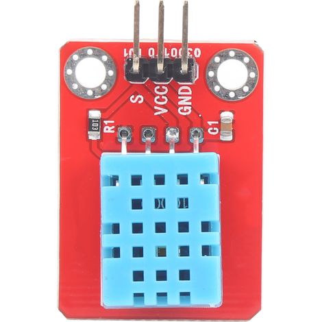 Module Capteur Température Humidité DHT11 Carte Électronique DIY Signal Numérique Calibré Compatible Arduino Raspberry Pi 3.3-5V (1/5)