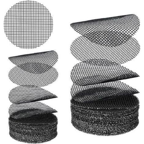 Flower Pot Mats - Unspecified - 40 Pieces - Polyester Fiber - 5 cm and 10 cm - Durable Mesh