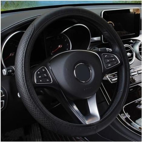 Coprivolante, coprivolante universale in pelle per auto, antiscivolo, per Citroën C1 C2 C3 C4 C5 C4l DS5 Xsara