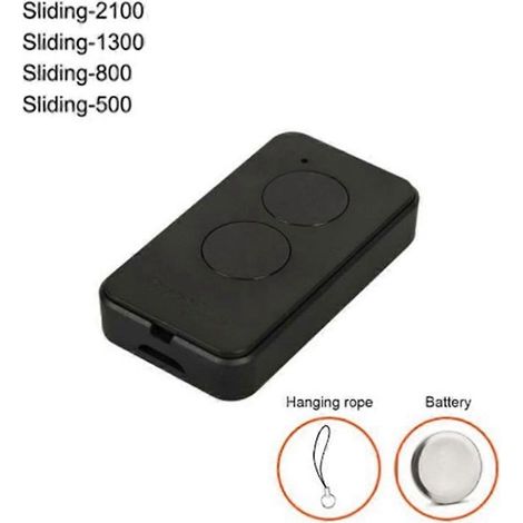 Telecomando wireless DOORHAN Mitter per porta da garage, 433 MHz, per porte avvolgibili. (1/5)