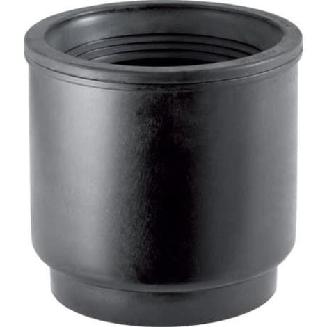 Geberit PE Manguito de conexión largo, con manguito, para WC de pie, 367.868.16.1