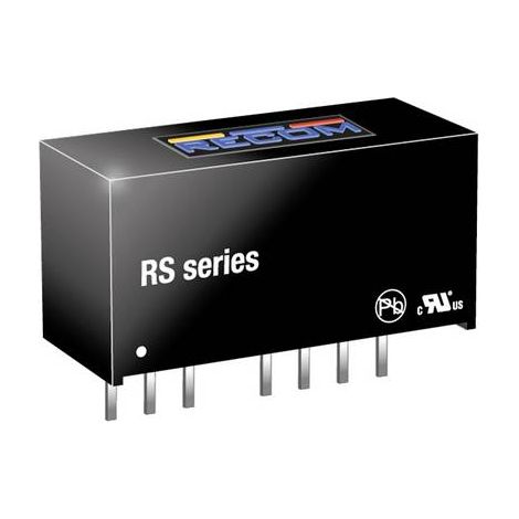 RECOM RS-1205S Convertisseur CC/CC pour circuits imprimés 5 400 mA 2 W Nbr. de sorties: 1 x Contenu 1 pc(s) Y278772 (1/2)
