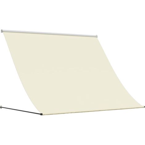 Maison Exclusive - Markise Einziehbar Creme 200x150 cm Stoff und