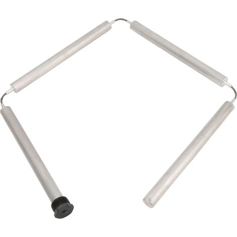 Tige d'anode flexible de 42 pouces pour chauffe-eau, interface universelle NPT 3/4 pouce, tige d'anode en magnésium, compatible avec la marque Rheem. (1/5)