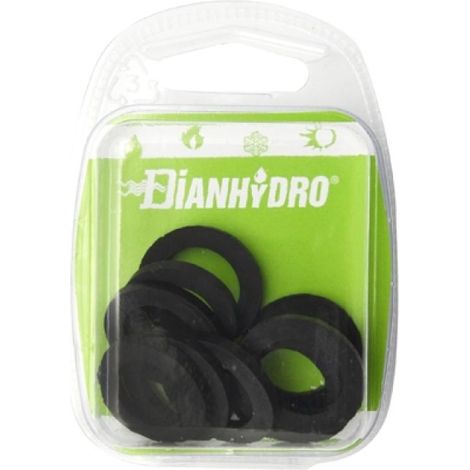 + GUARNIZIONI PER RACCORDI SANITARI IN GOMMA T.M. BLISTER pz.10 x 3/8&quot
