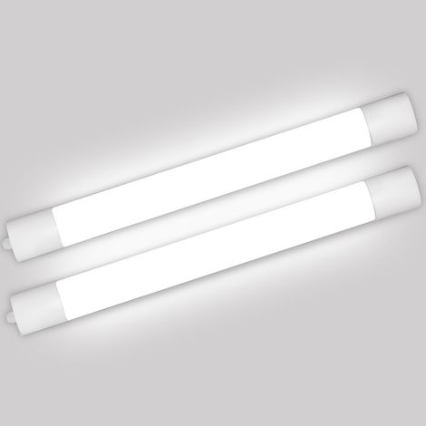 Oraymin Pack de 2 Réglettes LED 90cm 30W 3400lm - Étanche IP65 - Blanc Neutre 4000K - Liaison en Série (Connectables) - Clips Inox - Idéal Garage, Atelier, Industrie (1/5)