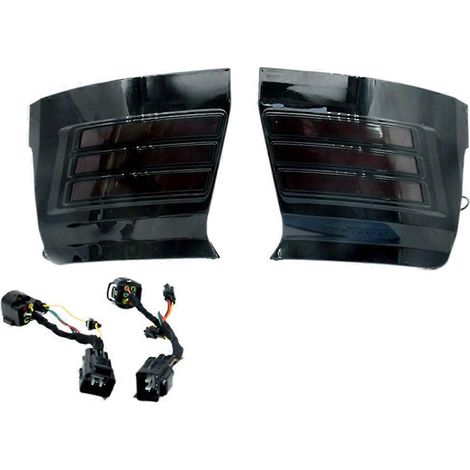 LED-Rückstoßstangenleuchte für Land Cruiser 250 Prado LC250 Schwarz (1/5)