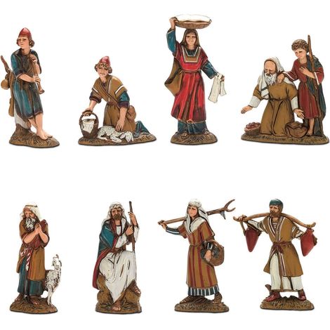 Pastore Presepe Assortito Stile Arabo 10 cm Moranduzzo