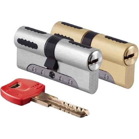 Cylindre haute sécurité WX1000, modèle 3050L, serrure de porte extérieure, protection anti-rupture, anti-perçage, anti-bumping, avec 5 clés, couleur laiton