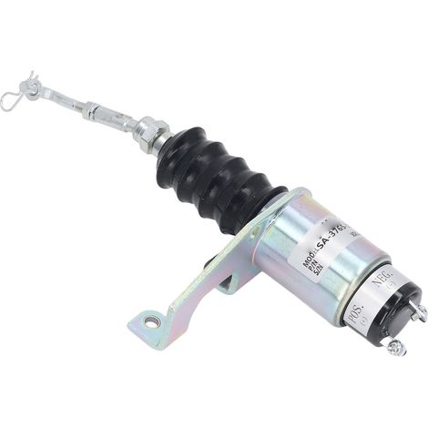 Soupape d'arrêt électromagnétique en acier inoxydable SA 3765 12, solénoïde de coupure de carburant pour Bosch (1/5)