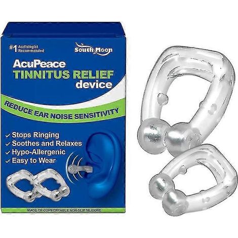 2x Tinnitus Relief Device For Ringing Ears Stop Ear Ringing For Men Women (1/5)