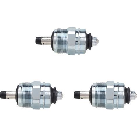 Convient pour 3 électrovannes de coupure de carburant, compatible avec les pompes à carburant 12 V, modèles d'électrovannes moteur : 096030-0070, 096010-0690, 096030-0160 (1/5)
