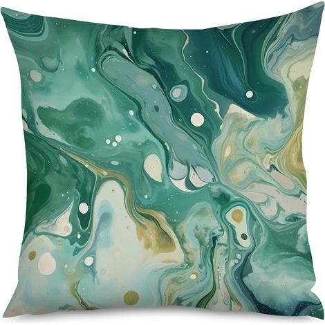 Housse de Coussin Déco Motif Marbre Chic (1/5)