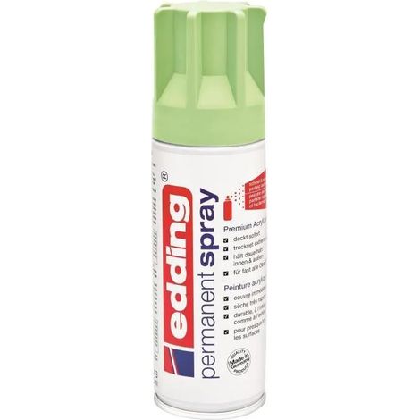 Spray acrylique - EDDING - E5200 - 200 ml - Vert pastel - 5,3 x 5,3 x 18,3 cm