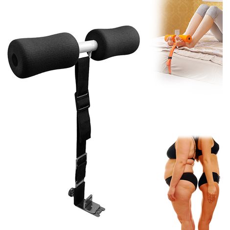 Sangle de curl ischio-jambiers réglable, outil auxiliaire de flexion des jambes, équipement de fitness à domicile pour entraînement en voyage. (1/5)