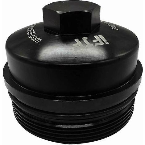 Bouchon de filtre de pompe de gavage ou bouchon de filtre à huile pour Ford Powerstroke 6.0L/6.4L F250 F350 F450 F550 Super Duty Diesel (2003-2007) (1/5)
