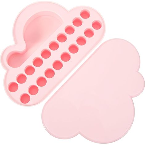 Boîte à Dents De Lait Pour Garçon Et Filles, Porte-dents Rose En Plastique, Conteneur Compact Et Facile à Nettoyer, Organisateur De Souvenirs Pour Bébés, Coffret Rangement (1/5)
