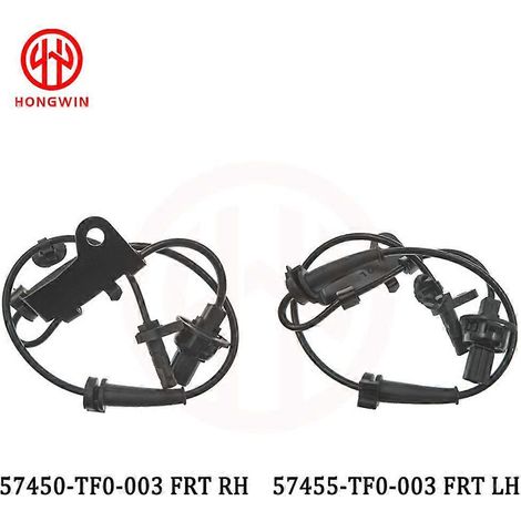 Capteur ABS de vitesse de roue avant/arrière gauche/droite pour Honda CR-Z Fit Insight 57450-TF0-003 57475-TF0-013 57470-TF0-013 57455-TF0-003 (2 pièces avant) (1/5)