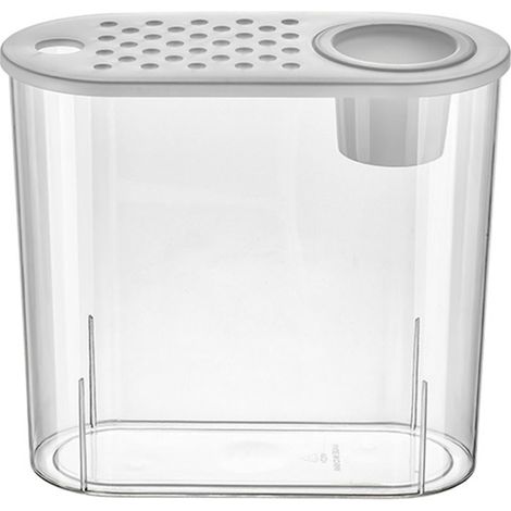 Mini aquarium de table pour petits poissons et plantes aquatiques, idéal pour les petits espaces.-AquaForge